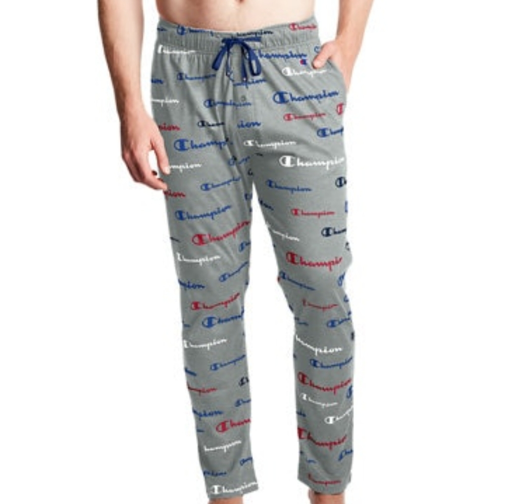 Champion Logo Gray Pajama Pants - NWT
